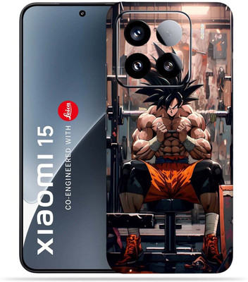 Gizmo Wraps Gizmo Wraps Xiaomi 15 5g Mobile Skin(Gym with Goku)
