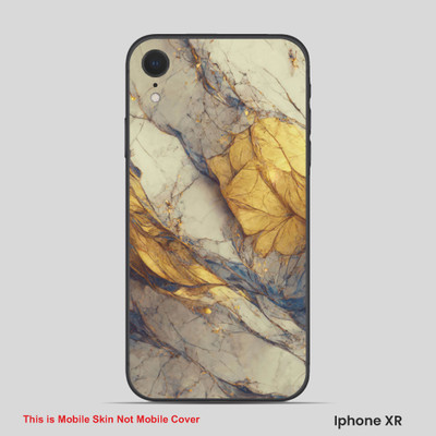 VYBE The Smart Choice iPhone XR Pattern Mobile Skin(Arylide Yellow 3)