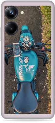 SkinoMania Realme 10 pro (5G) Mobile Skin(Multicolor Bullet-royal-enfield-on-Trp)