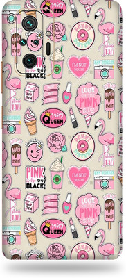 Skinex Xiaomi Redmi Note 10 pro max Mobile Skin(Multicolor Mobile Skin With camera protector (Back + Camera + Side))