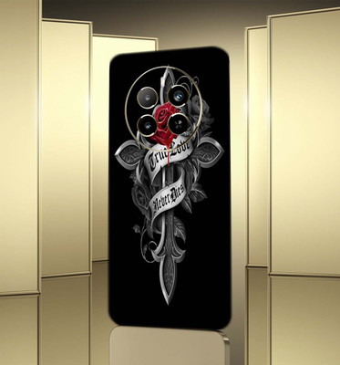 BugguSkin realme Narzo 70 Pro 5G Mobile Skin(Ulltra Super Gothic Rose Art Skin With High Matte (Back+Side+Camera))