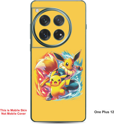 VYBE The Smart Choice One Plus 12 Pokemon Embossed Mobile Skin(Sandstorm 28)