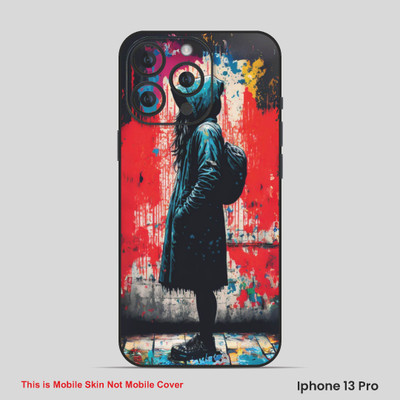 VYBE The Smart Choice iPhone 13 Pro ART Mobile Skin(Multi color SKI F45)