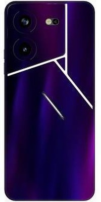 Vcare GadGets Pova 5 Pro (5G) Mobile Skin(Dark Blue & Purple)