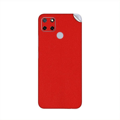 Xskin Realme C12 Mobile Skin(Red Matte)