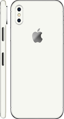 Vcare GadGets Apple iPhone XS Max Mobile Skin(White)