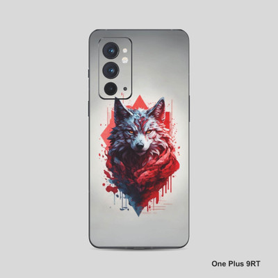 VYBE The Smart Choice One Plus 9RT Animal Mobile Skin Mobile Skin(Dusty Grey, Pastel Red 13)