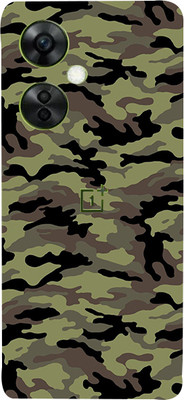 AsSkin One Plus Nord Ce3 Lite 5g, one plus nord ce3 lite 5g Mobile Skin(Ultra Super Military Green Camoflage With High Matte Finish.)