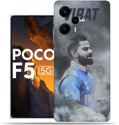 Satisfactory Xiaomi Poco F5 5g, Kohli Poster Art, OggyBaba Mobile Skin(Multicolor Mobile Skin With camera)