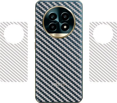 SHIVATRIX REALME 13 PRO PLUS 5G::, 3D CARBON FIBER BACK LAMINATION, (PACK OF 2) Mobile Skin(Transparent)