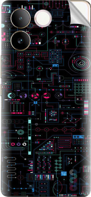 Snooky Vivo Iqoo Z7 Pro Mobile Skin(Black)