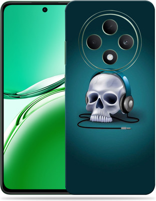 SkinoMania OPPO F27 5G Ultra Premium Vinyl Mobile Skin (Multicolor) Mobile Skin(Skull Music)