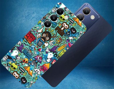 AsSkin Vivo T3 5G Mobile Skin(Cartoon Doodle Skin With Glossy Matte Finish.)