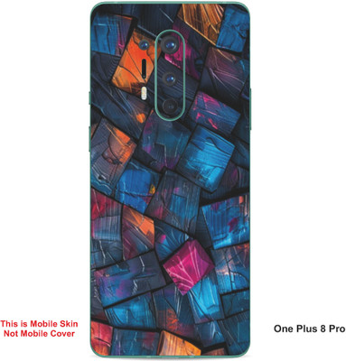 VYBE The Smart Choice One Plus 8 Pro Abstract Embossed Mobile Skin(Sea Turtle Green A3)