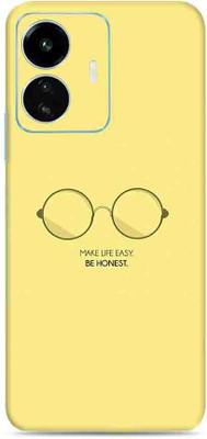 SkinoMania Vivo Iqoo Z6 Lite 5G Mobile Skin(Multicolor Make Life Easy)