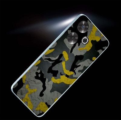 BugguSkin REDMI 13 5G Mobile Skin(yellow and black)