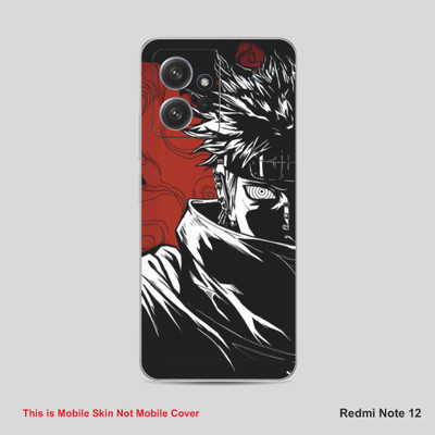 VYBE The Smart Choice Redmi Note 12 Pain Konoha Raid Naruto Mobile Skin Mobile Skin(Pale Grey A32)