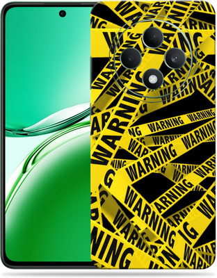 WeCre8 Skin's OPPO F27 5G Ultra Premium Vinyl Mobile Skin (Multicolor) Mobile Skin(Warning)