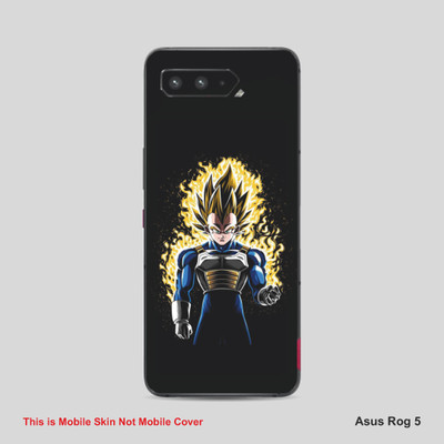 VYBE The Smart Choice Asus Rog 5 Vegeta Mobile Skin Mobile Skin(Sunglow Yellow B11)