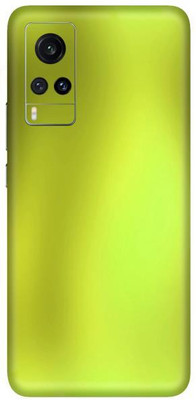 Vcare GadGets Vivo X60 Mobile Skin(Shining Mirror Gold)