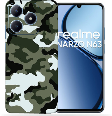 OggyBaba OggyBaba Realme Narzo N63 Mobile Skin(Camo Winter)