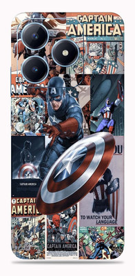 SkinoMania realme NARZO N63 Mobile Skin(Captain Comic)