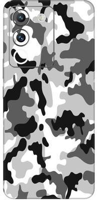 Vcare GadGets White Black Camo Vivo Y200 5G Mobile Skin(Multicolor)