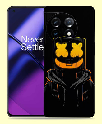 WeCre8 Skin's Oneplus 11R 5G Mobile Skin(Black Marshmello Multicolor Mobile Skin)