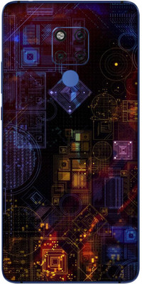 SKINFACTORY HUAWEI MATE 20 X Premium Mobile Skin(Multicolor)