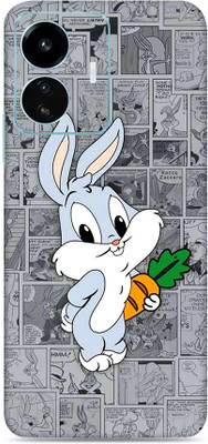 SkinoMania Vivo Iqoo Z6 Lite 5G Mobile Skin(Multicolor Cartoon)