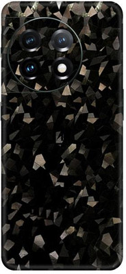 Vcare GadGets One Plus 11 5G With Logo Mobile Skin(Black)