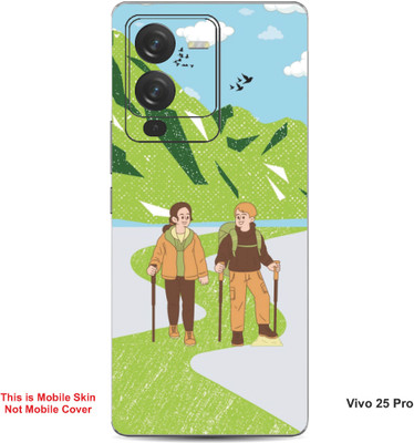 VYBE The Smart Choice Vivo 25 Pro Naturel Mobile Skin(Android Green 1)
