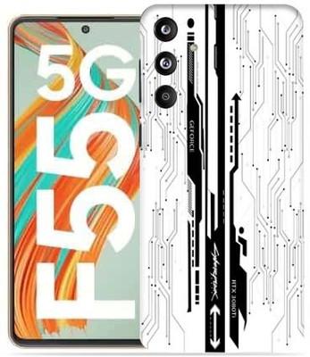 OggyBaba Samsung Galaxy F55 5g Mobile Skin(White CyberPunk)
