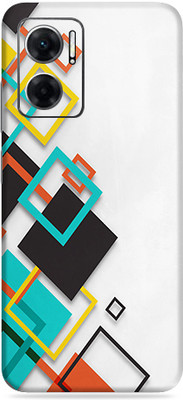 SkinoMania Redmi 11 Prime(5G) Mobile Skin(Multicolor Squar)