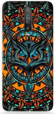 TJ CREATION POCO X2, poco x2 Mobile Skin(Ultra Super Mighty Owl Skin With High Matte Finish., Mobile Skin (Back+Side+Camera))