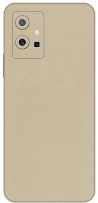 Vcare GadGets Cream Leather vivo Y75 5G Mobile Skin(Cream Leather)