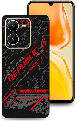 SkinoMania Vivo V25-5G Mobile Skin(Multicolor Rog By Devianart)