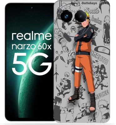 OggyBaba Realme Narzo 60X 5g Mobile Skin(Naruto Baka)
