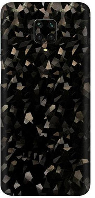 Vcare GadGets Redmi Note 9 Pro Max Mobile Skin(Black Diamond Crystal)