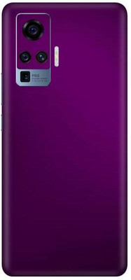 Vcare GadGets Vivo X50 Pro Mobile Skin(Purple Glossy)