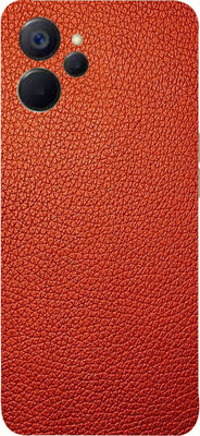 AsSkin Realme 9i 5G, realme 9i 5g Mobile Skin(Ultra Super Red Leather Wrap Sticker With High Gloss Finish).)