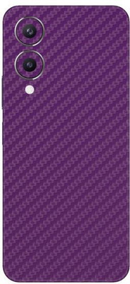 Vcare GadGets Y28 5G Mobile Skin(Fiber Carbon Purple)