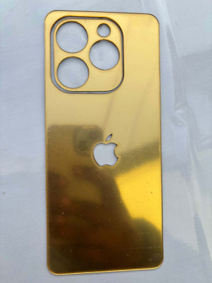 TWUAOP INFINIX SMART 8 5G BACK PANNEL ACRYLIC SHEET Mobile Skin(Gold)