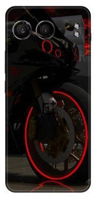 Vcare GadGets OnePlus Nord 4 5G (With Logo) Mobile Skin(Black & Red)
