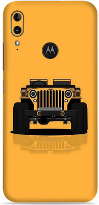 SkinoMania Moto E6 Plus Mobile Skin(Multicolor Jonga)