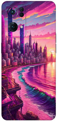 wrap craft OPPO RENO 7 PRO 5G Premium Vinyl BACK Mobile Skin(Multicolor)