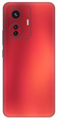 Vcare GadGets iQOO Z6 Mobile Skin(Shining Mirror Red)