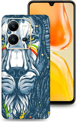 SkinoMania Vivo V25-5G Mobile Skin(Multicolor Lion)