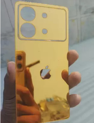 MOBIZONE POCO X6 NEO 5G GOLD MIRROR BACK PANNEL Mobile Skin(Gold)