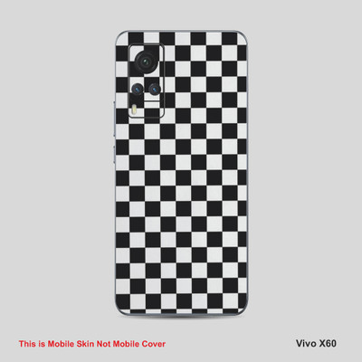 VYBE The Smart Choice Vivo X60 Pattern Mobile Skin Mobile Skin(Multi ColourCJ10)